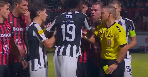 Televisa Presenta: Sek doneo pobedu Partizanu, pa uhvatio protivnika za vrat i dobio direktan crveni karton! /VIDEO/