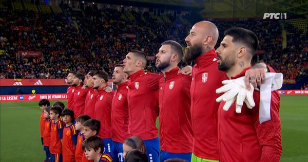 Zaorila se himna Srbije: Paunovićevi Orlovi napadaju Špance