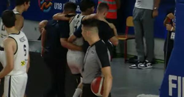Veliki peh za Srbiju – ovako se povredio Danilović! Iznet sa terena, pod upitnikom za nastavak Eurobasketa