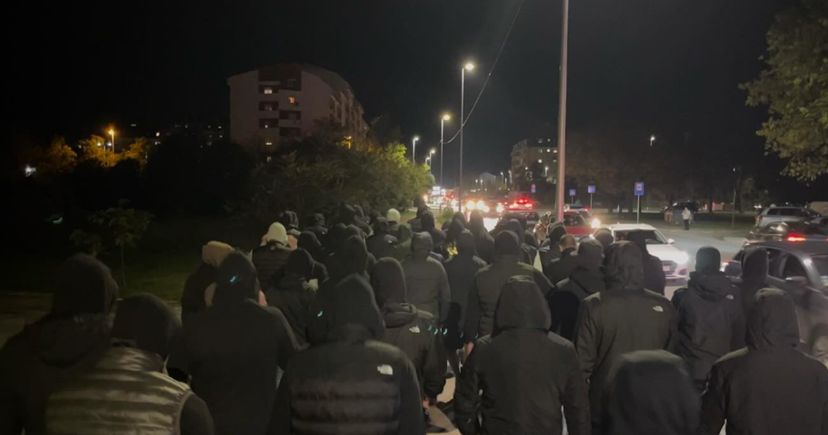 Nastavlja se haos u Podgorici, Varvari 