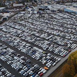 Parking iz noćne more! Novi automobili vredni 300 miliona evra koje niko ne želi