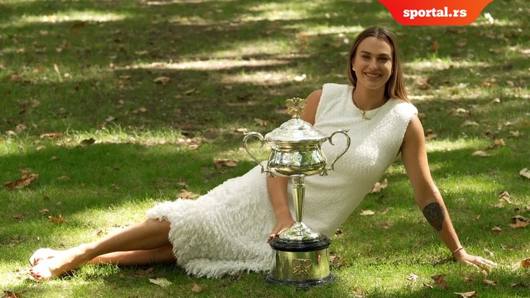 Arina Sabalenka blistala kao nikad pre na šampionskom slikanju