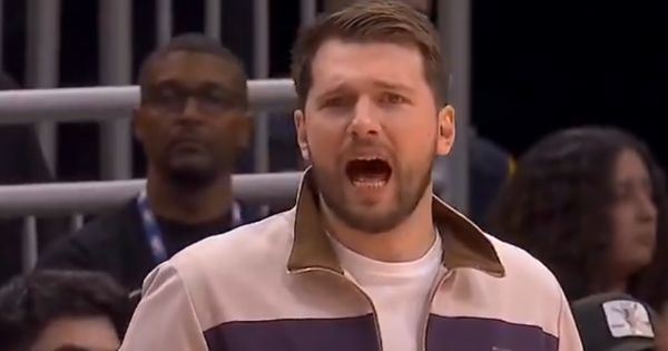 Dončić s klupe gledao meč, pa "pecnuo" bejbi Jokića! /VIDEO/