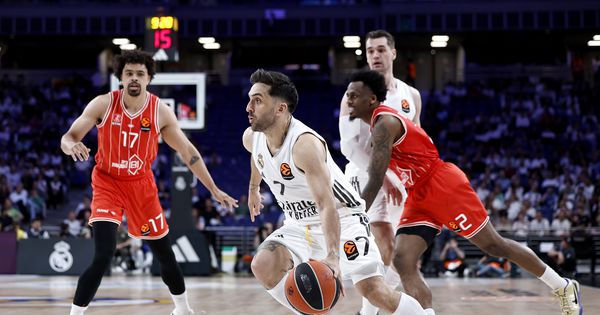 Real se kockao, ali ipak pobedio Hapoel: Tavares i Brajant se povredili, Itudis divljao na sudije pa zaradio isključenje!