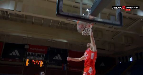 Spektakularno zakucavanje Dobrića, ekipa Zlatibora ne može da postigne poen više od tri minuta!