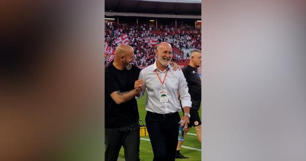 Srdačan pozdrav Stankovića i Garija Haverona pred revanš