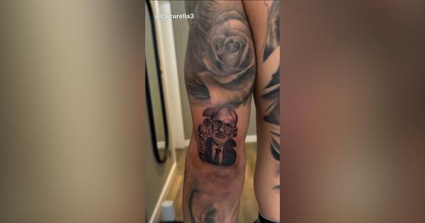 Čovek od reči! Kukurelja istetovirao De la Fuentea