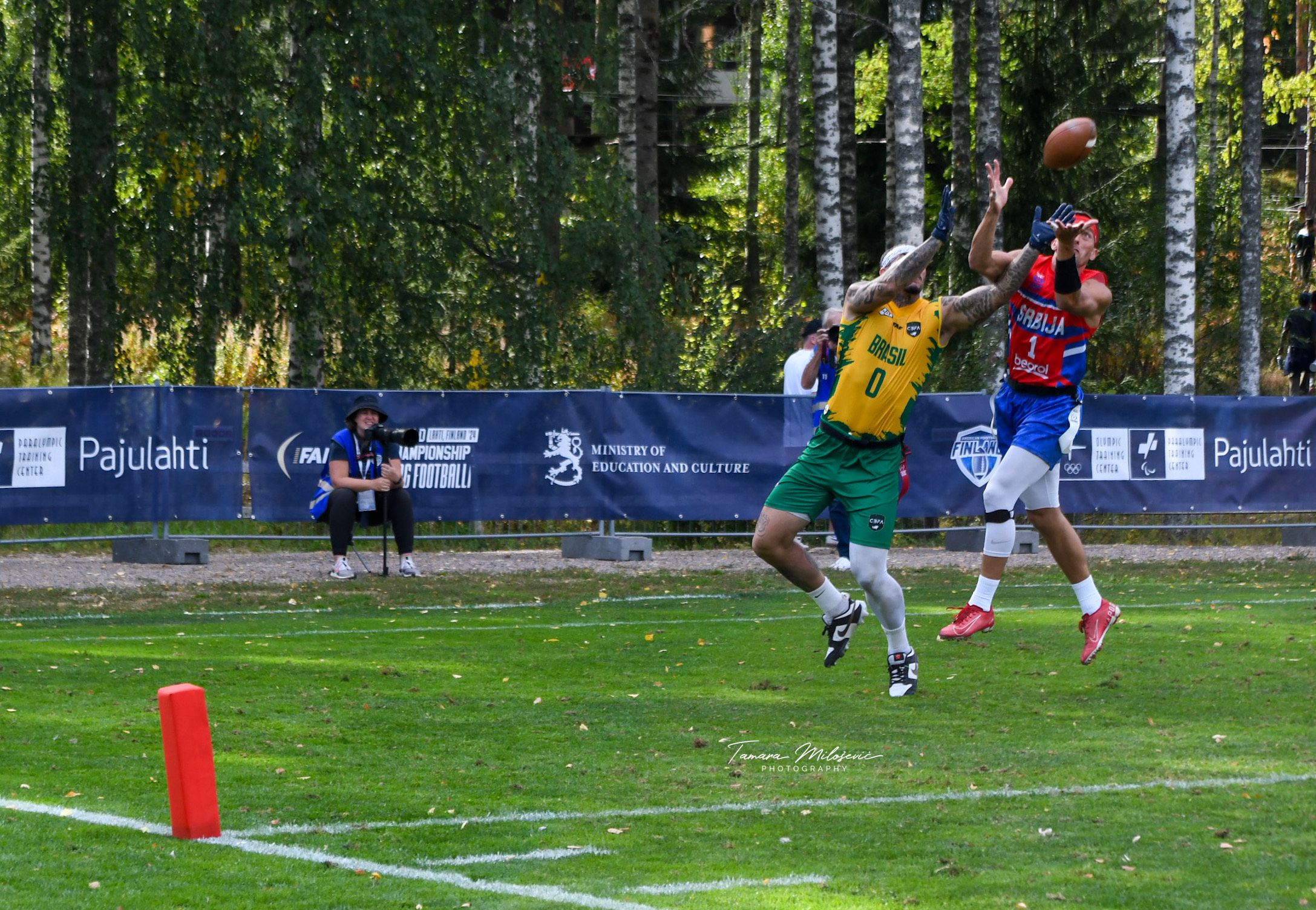 Srbija - Brazil, Svetsko prvenstvo u fleg fudbalu (foto: Tamara Milošević/SAAF)