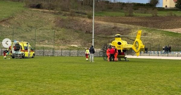 Užas u Hrvatskoj: Goman se sudario sa protivnikom, rekao da može da nastavi utakmicu, a zatim se srušio nasred terena!