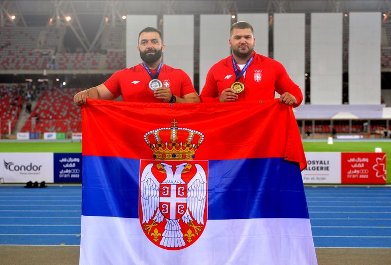 Medalje za Sinančevića i Kolašinca i himna Srbije u Oranu