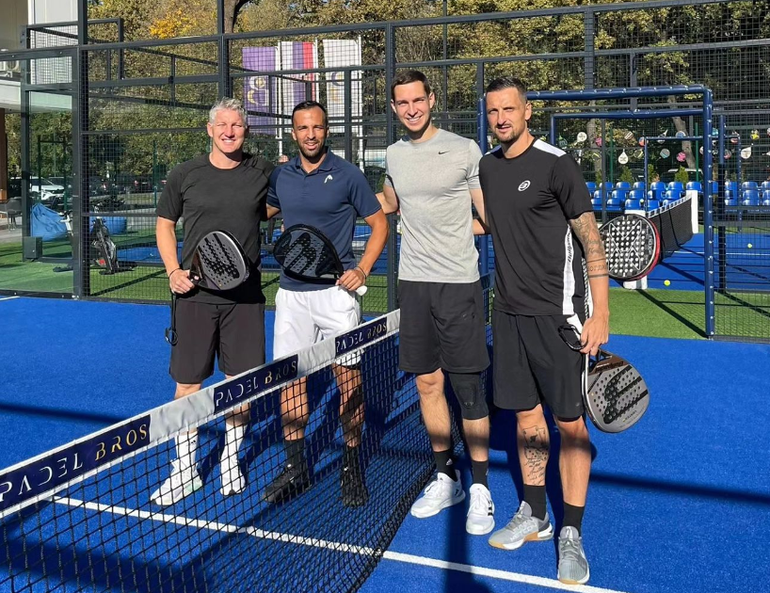 Švajni uživa u Beogradu: Neće pred ženom da se bruka na tenisu, pa otišao na padel! Pogledajte s kim je slavni Nemac proveo nedelju na Adi Ciganliji