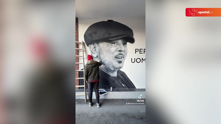 MIHI U ČAST Na Zvezdari osvanuo mural posvećen Siniši Mihajloviću