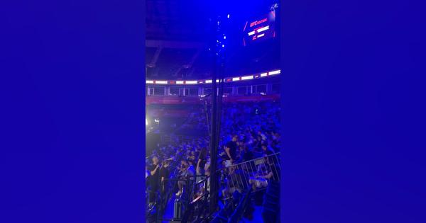 Ludnica ispred Arene: Beograd dočekao UFC merenje