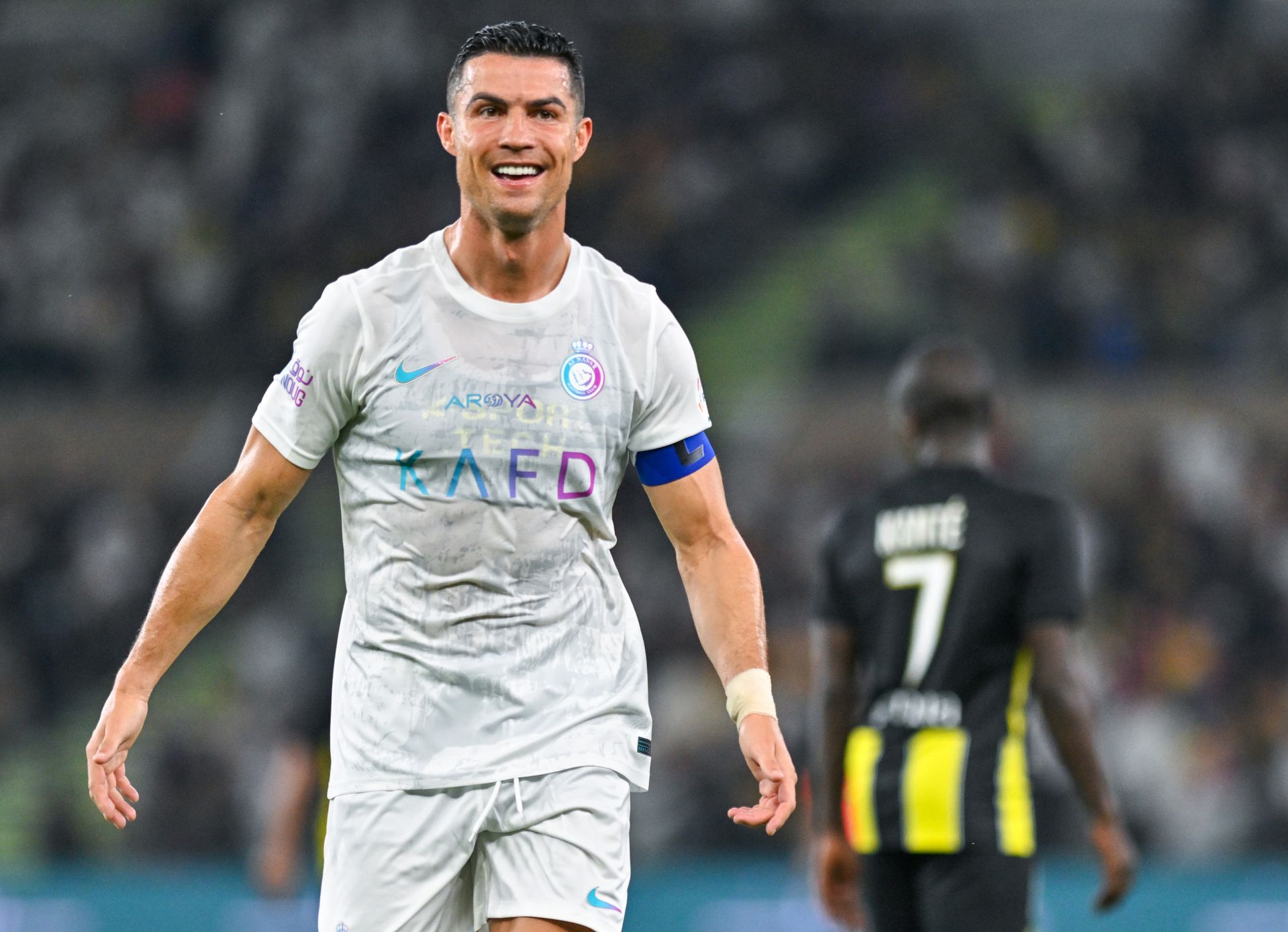 Cristiano Ronaldo a szúadi Al-Naszr csapatában 38 évesen is rugdalja a gólokat /Fotó: Getty Images