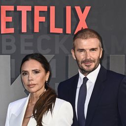 David Beckham a világ nyilvánossága előtt cikizte a feleségét
