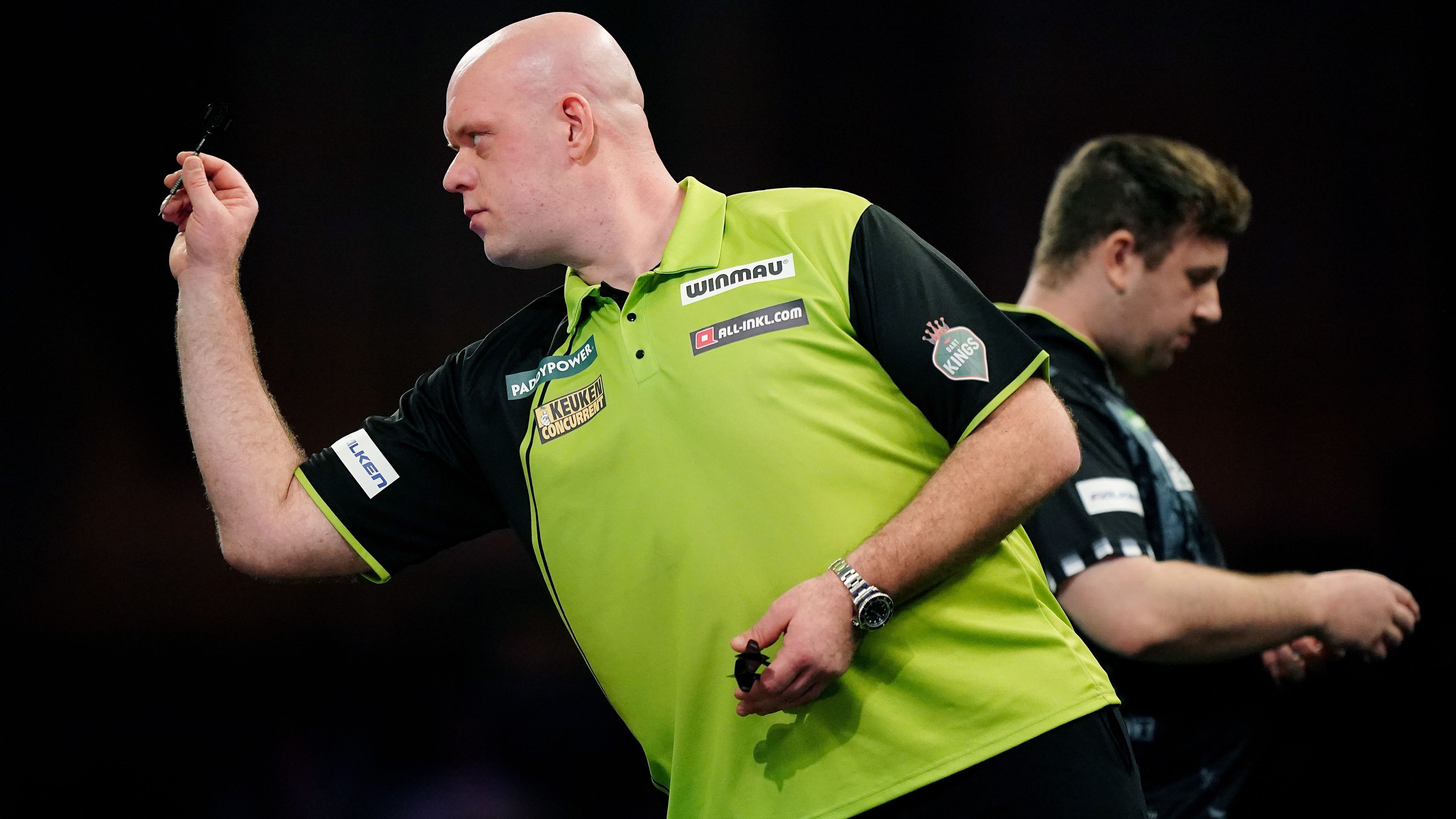 Őrült mérkőzésen jutott elődöntőbe Van Gerwen a darts vb-n, az ellenfele is megvan