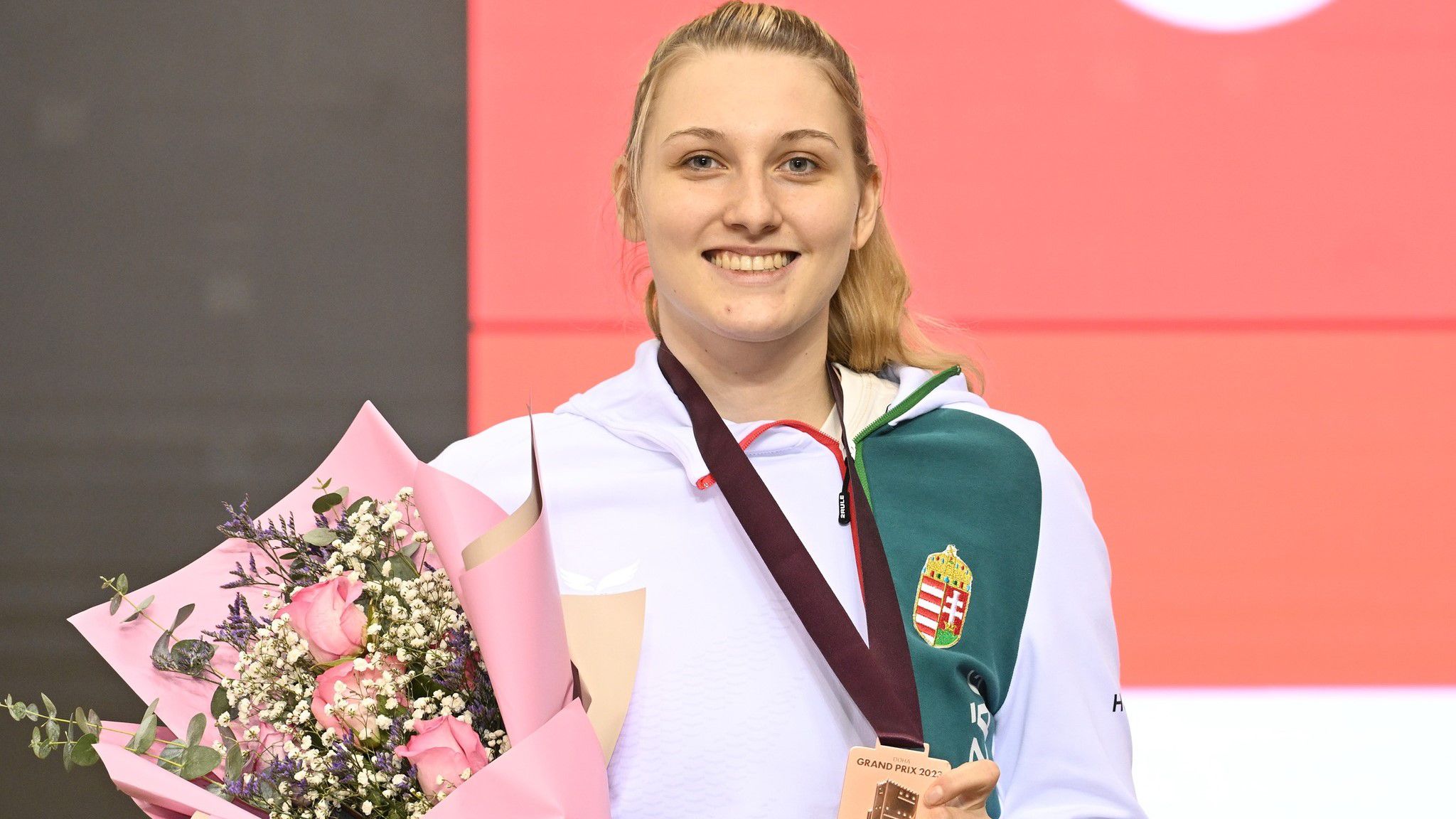 Muhari Eszter bronzérmet nyert (Fotó: hunfencing.hu)