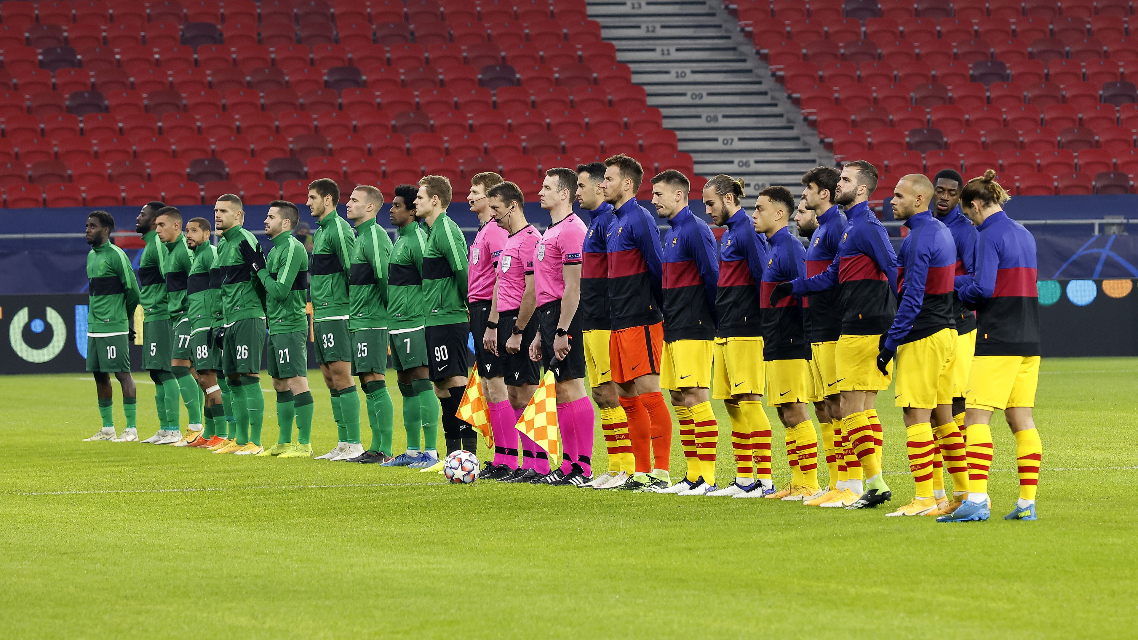 Budapesten fogadta a Ferencváros a Barcelonát – ez a szép a futballban