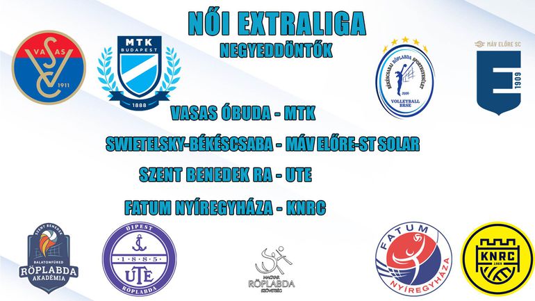 Kialakult a negyeddöntő mezőnye (Fotó: hunvolley.hu)