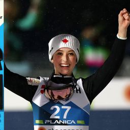 Alexandria Loutitt győzött a női síugrók nagysáncos versenyében