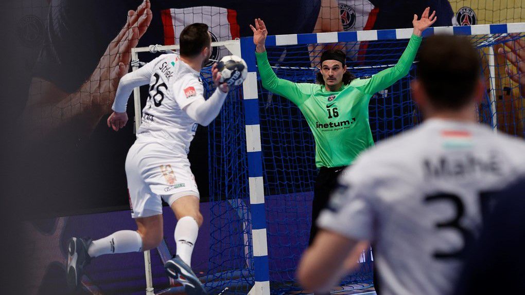 Manuel Strlek hibátlanul lőtt (6/6) a PSG ellen (Fotó: EHF)
