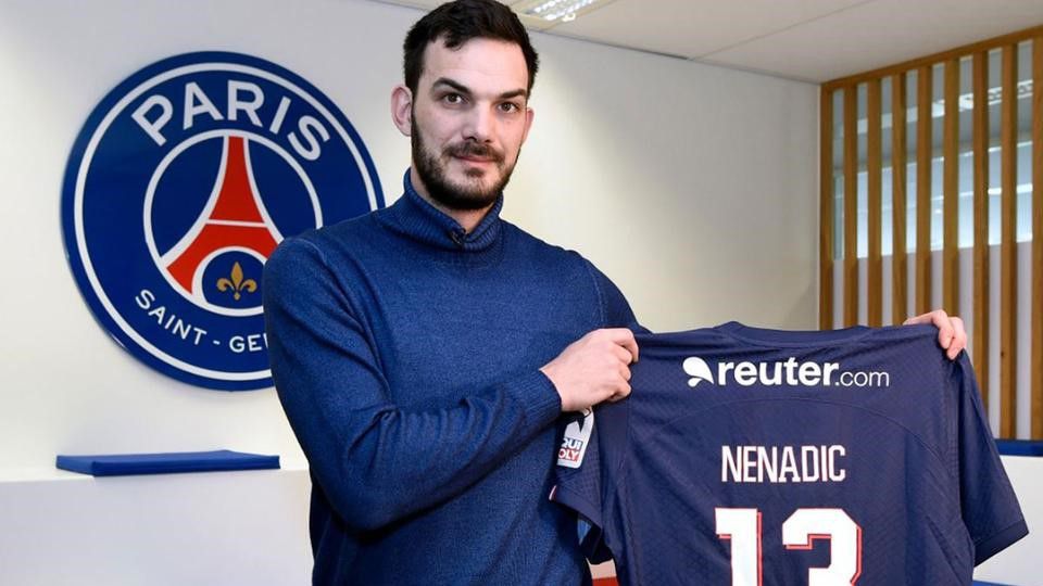 Petar Nenadics aláírt a Paris Saint-Germainhez (Fotó: psg.fr)