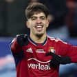 A Barca kölcsönjátékosának góljával előnyben az Osasuna a kupaelődöntőben