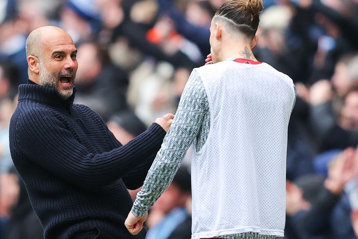 Pep Guardiola nem fogta vissza magát