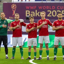 Világbajnoki ezüstérmes a magyar minifutball-válogatott