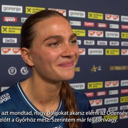 Helena Elver: Csak az arannyal leszünk elégedettek