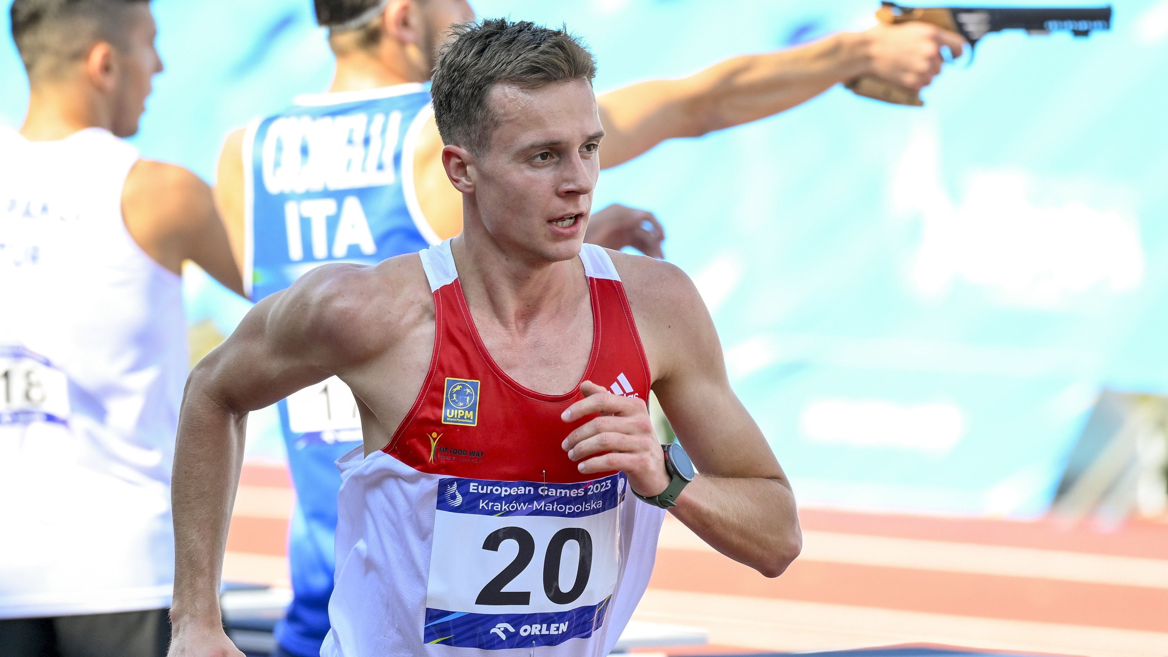 Bőhm Csaba olimpiai kvótát szerzett az Európa Játékokon. Fotó: MTI/ Czeglédi Zsolt