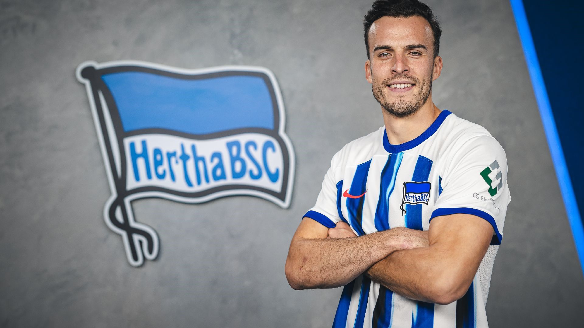 Haris Tabakovic segítheti Dárdai Pálékat a feljutásban (Fotó: Hertha BSC)