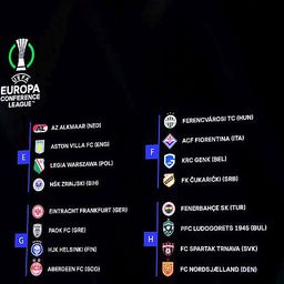 A Fiorentina, a Genk és a Csukaricski lesz a Ferencváros EKL-ellenfele