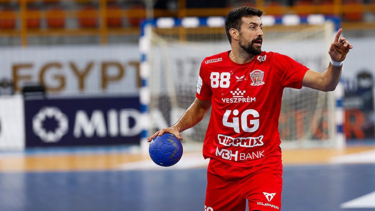 Már biztosan éremmel utazik haza Egyiptomból a Veszprém (Fotó: handballveszprem.hu)