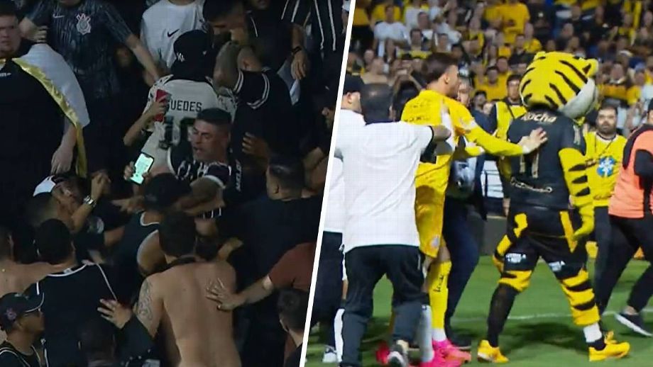 Botrányba fulladt a Criciuma–Corinthians meccs a brazil bajnokságban