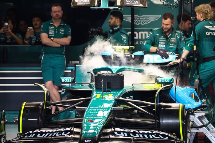 Az Aston Martin állítólag nem lesz ott a teszten