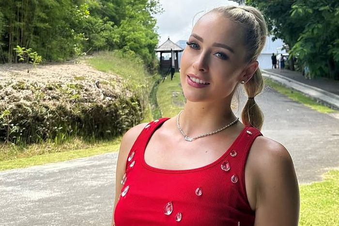 Stollár Fanny Balin tölti pihenőjét (Fotó: Stollár Fanny/Instagram)