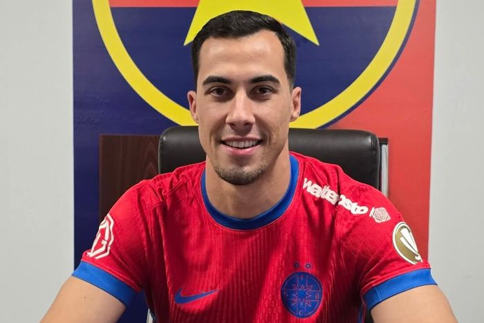 Duarte 44 mérkőzésen öltötte magára az újpesti mezt. Fotó: FCSB