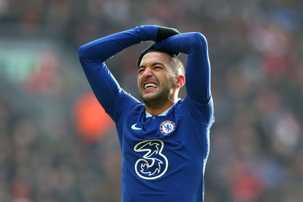 A PSG vádjai szerint a Chelsea szabotálta el Hakim Zijes átigazolását (Fotó: Getty Images)