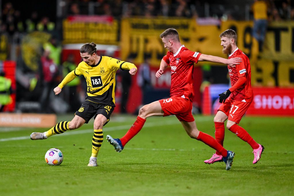 Nem bírt a Dortmund a most már nyolc meccse veretlen Heidenheimmel