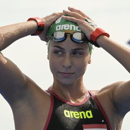 A magyar úszó a betegsége után nem vállalta az 5 km-es versenyt a vizes vb-n