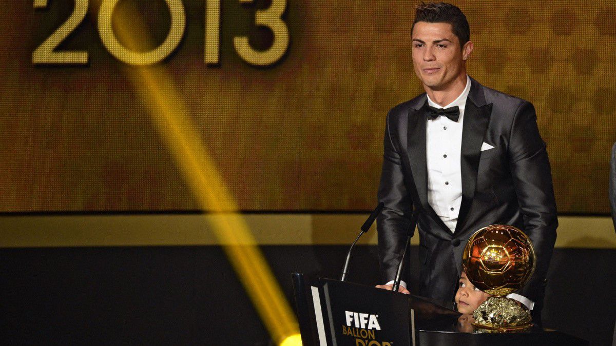 2013-ban Cristiano Ronaldo nyerte az Aranylabdát.