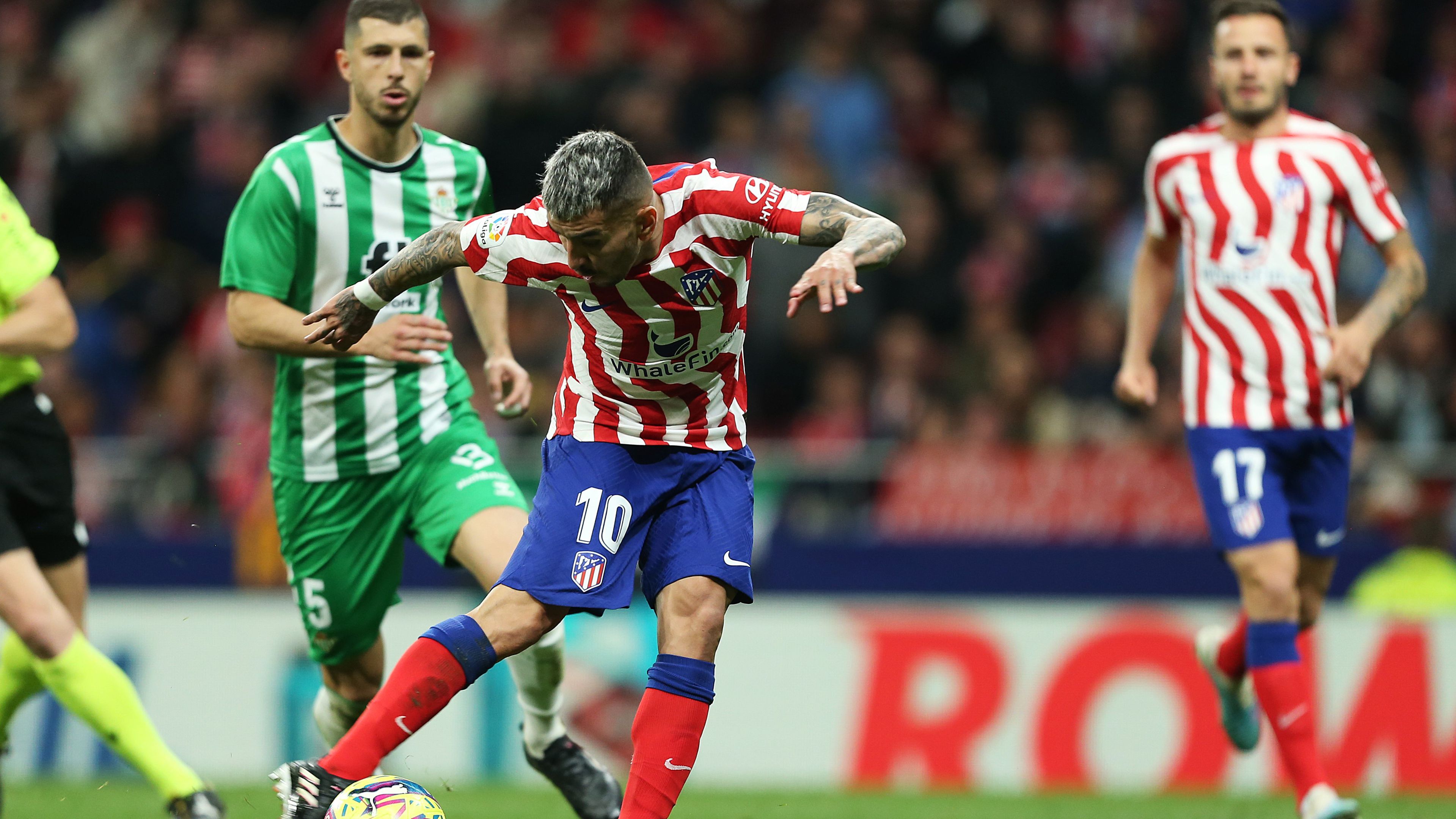 A csereként pályára lépő Correa négy Betis-védőt is átjátszott, mielőtt megszerezte az Atlético Madrid győztes gólját.