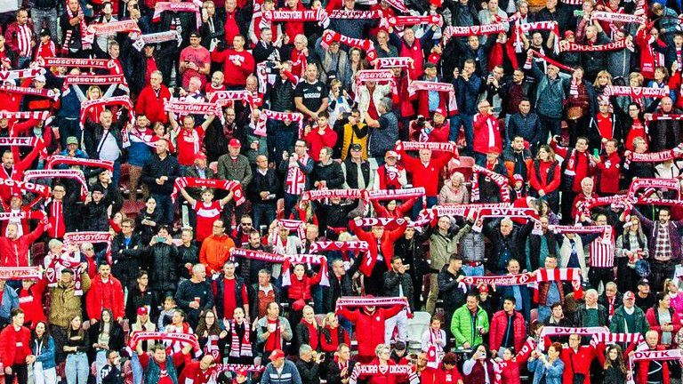 A Ferencváros elleni Magyar Kupa-meccsen aligha lesz szabad szék a DVTK stadionjában Fotó: Facebook/Diósgyőri VTK (DVTK)