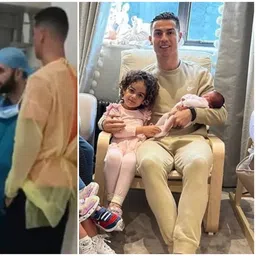 Kórházba kellett vinni Cristiano Ronaldo kislányát