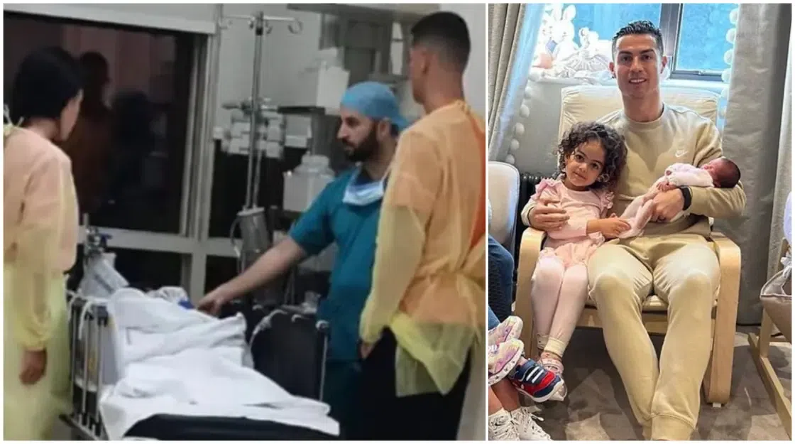 Kórházba kellett vinni Cristiano Ronaldo kislányát