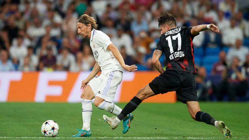 Szoboszlai és Modric 2022 őszén a Bajnokok Ligájában játszott egymással