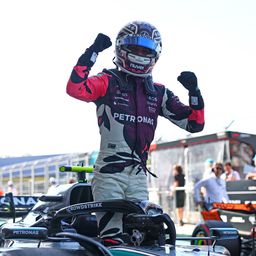 A Mercedes 18 éves versenyzője pole pozícióban!