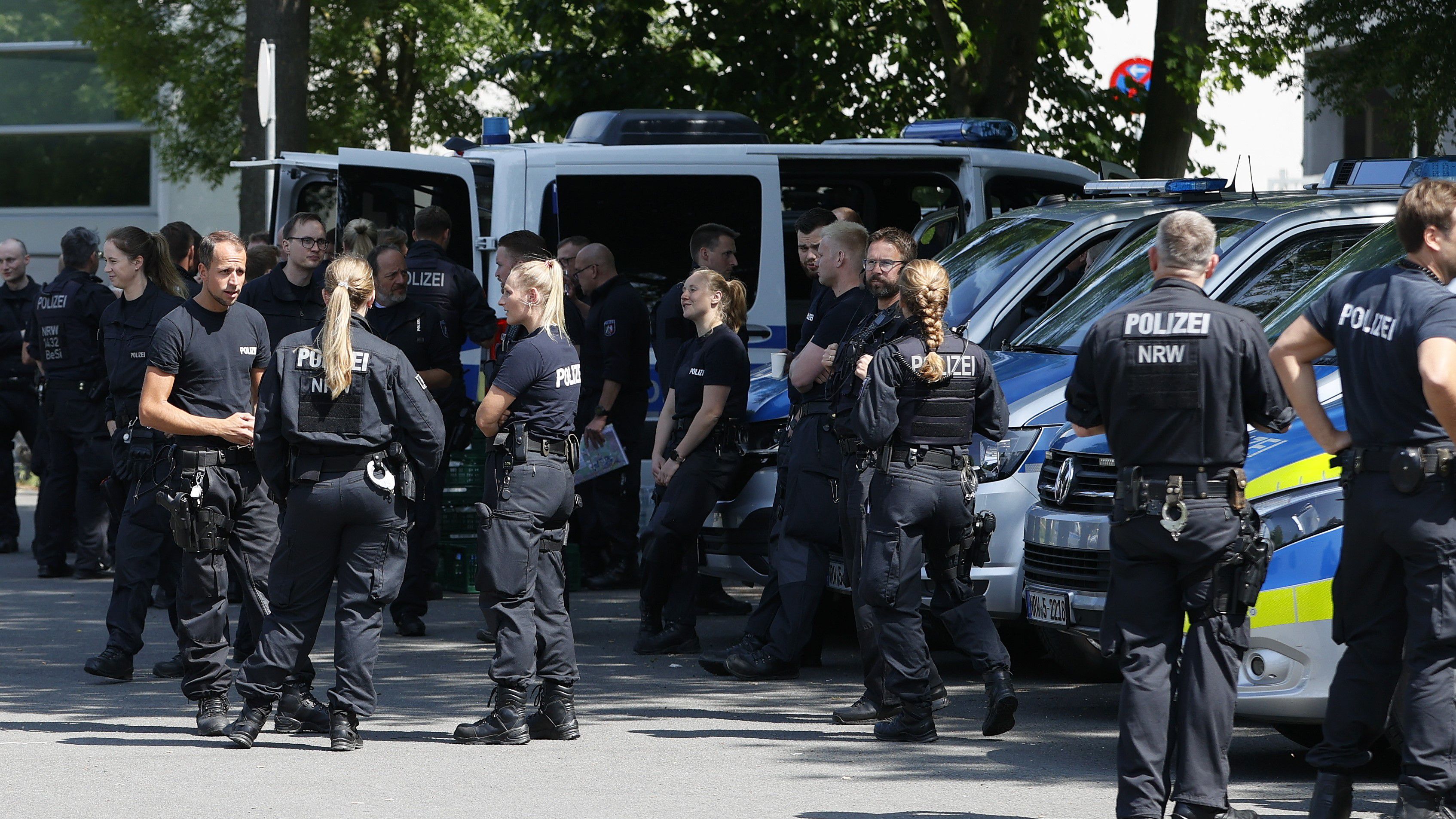 Nem akarnak balhét a berlini döntőn a rendőrök