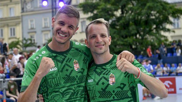 Aranyérmes a magyar férfi teqballpáros az Európa Játékokon